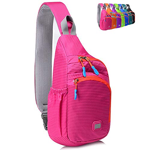 Peicees Small Sling Backpack Waterproof Unisex Shoulder Bag Chest Crossbody Daypack | Backpacks4Less