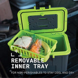 Pelican 8 Quart Personal Lunch Box Cooler (Dark Gray/Green)