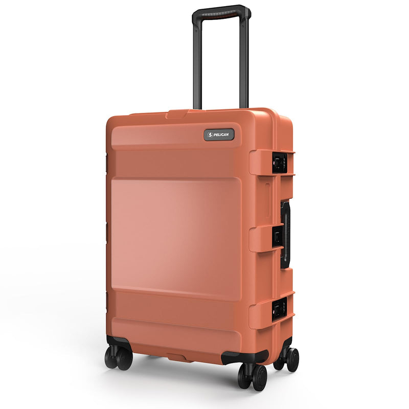 Pelican ATX 25 Inch Hard - Side Medium Size Check - In Luggage Suitcase (Clay)
