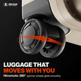 Pelican ATX Luggage - Hardside Carry On Luggage with Wheels - 22 Inch Carry On Bag - Airline Approved (Sand)