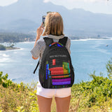Periodic Table Backpacks for Girls Boys, Chemistry Elements Travel Backpack Laptop Backpack Waterproof School Backpack Bookbags for Teens Kids Backpack with Multiple Pocket Hiking Daypack Casual Bag