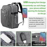 Personal Item Travel Carry On Luggage Backpack for Women Men Flight Approved Casual Weekender Laptop Bag for College Business Outdoors Hiking Water Resistant Lightweight Daypack with USB Charging Port