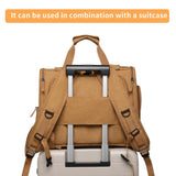 Pet Backpack Carrier for Small Dogs Medium Cats, Puppies,Breathable and Collapsible Design, Portable Travel Bag for Bearded Dragon,Rabbit Cage (Brown +Two - Shoulder, Small)