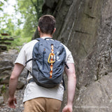Petzl, Bug Backpack Gray, Backpack for single - day multi - pitch climbing