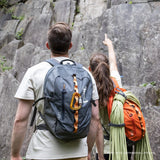 Petzl, Bug Backpack Gray, Backpack for single - day multi - pitch climbing