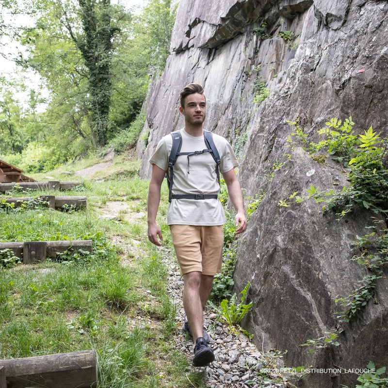 Petzl, Bug Backpack Gray, Backpack for single - day multi - pitch climbing