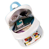 PG6 FF1 Candy Leather Bow Backpack Clear Beach Girls Bag Ita Bag