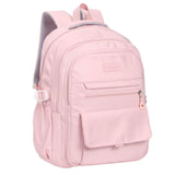 Phaoullzon Girls School Backpack for Boys, College Aesthetic Laptop Bookbag for Travel,Pink