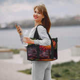 Phayah A Blooming Water Lily Crossbody Travel Bag Overnighter Duffel Bags Carry On Size Ideal For School Or Overnight Travel Bag
