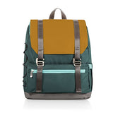 PICNIC TIME OTG Traverse Backpack Cooler, Modern Backpack Cooler with 28 - Can Capacity, Fully Insulated Outdoor Bag with Water Resistant Interior, Pockets, Straps, and Bottle Opener, (Mustard Yellow)