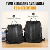 PINCNEL Women Backpack Purse Waterproof Nylon Anti - theft Rucksack Lightweight Shoulder Bag