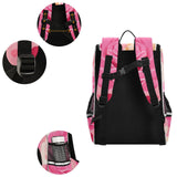 Pink Roses Hearts Specks Petals Kids Toddler Backpack for Boys & Girls 1 PC School Travel Simple Modern Backpack for Teens Men Women Schoolbag Bookbags for Elementary Middle Preschool