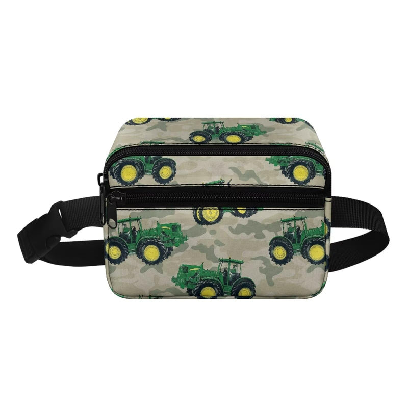 PJHEQOXE Crossbody For Girls - Belt Bag Waist Bag Purse For Girls With Adjustable Waistband Smallest Waist Gets 25 - 26 Inches Jeep Print