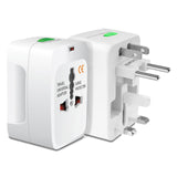 Portable Worldwide Universal Power Adapter All in One International Out of Country Travel Wall Charger Plug for Wall Plug Input in USA EU UK France Italy Australia India Outlets by Cellet