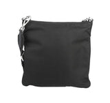 Prada Unisex Medium Black Tessuto Nylon Messenger Crossbody Handbag