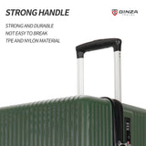 PRIMICIA GinzaTravel Trunk Luggage, 28 Inch Luggage with Spinner Wheels, Scratch resistant texture Lightweight PC material with TSA Lock (Dark Green)