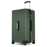 PRIMICIA GinzaTravel Trunk Luggage, 28 Inch Luggage with Spinner Wheels, Scratch resistant texture Lightweight PC material with TSA Lock (Dark Green)