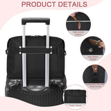 Pritent Diaper Bag Tote - Diaper Baby Bags with Pacifier Case, Shoulder Straps, Stroller Clips, Waterproof Large Mommy Maternity Travel Baby Bag for Mom and Dad, Medium, Black