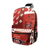 Pro Specialties Group San Diego State Aztecs b2s Backpack TM1883 Durable, Spacious, and Stylish Gear for Hiking, Travel, and Everyday Use For adult