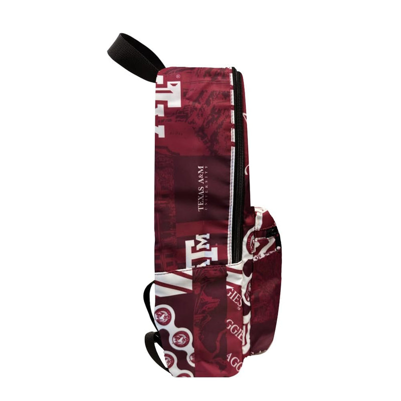 Pro Specialties Group Texas A&M Aggies b2s Backpack TM1883 Durable, Spacious, and Stylish Gear for Hiking, Travel, and Everyday Use For adult