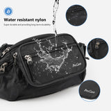 ProCase Fanny Pack Waist Packs for Men Women, Waist Bag Hip Pack for Travel Hiking Running Outdoor Sports - Black, Medium