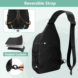 Prokva Ita Bag Crossbody Pin Display Sling Bag, Ita Chest Pack Backpack