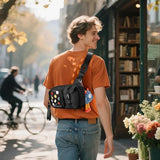 Prokva Ita Chest Bag with Insert, Pin Display Sling Bag for Women