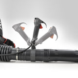 PRORUN 75.6cc 1020 CFM 240 MPH Gas - Powered 2 - Cycle Backpack Leaf Blower, PBB2884