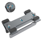 Psitek Aluminum Vertical Laptop Stand Dock Holder, Adjustable Slot Width 12 - 42mm, Space - Saving Upright Storage for MacBook and Laptops