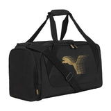 PUMA Form Factor Duffel Bag, Black/Gold, OS