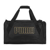 PUMA Form Factor Duffel Bag, Black/Gold, OS