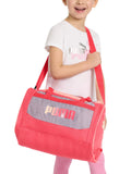 PUMA Kids' Transformation 14" Youth Duffel Bag, Purple/Hazy Blue, OS