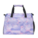 PUMA Kids' Transformation 14" Youth Duffel Bag, Purple/Hazy Blue, OS