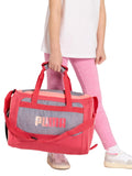 PUMA Kids' Transformation 14" Youth Duffel Bag, Purple/Hazy Blue, OS