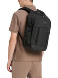 PUMA Range Backpack with Padded Straps, Laptop Sleeve & Luggage Strap, Cast Iron, One Size