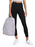PUMA Women's Candid Nylon Backpack with Laptop Compartment, Luggage Strap & Key Clip, Black, One Size