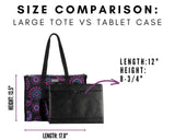 Pursetti Teacher Tote (Large, Paisley Large)