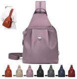 PZAHYAW 3 in 1 Anti Theft Travel Tote Bag, Convertible Capacity Backpack Purse, Lightweight Sling Bag for Women's Commute & Outdoor (Purple)