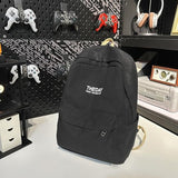 QCXBD Canvas Backpack for Women Rucksack Large Capacity Durable Outdoor Hiking Backpack Travel Gym Laptop Daypack (Black)