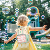 QIXIHU Toddler Backpack for Girls 2 - 4 Mini Diaper Daycare Bag Preschool Kids Bookbag for Kindergarten Elementary School Travel, Checkerboard