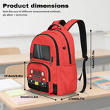 Qnxretky Jeep Backpack for Boys Fashion School Bag Elementary Book Bag for Boys Age 6 - 8 Practicle Daybag Waterproof School Bag with Multi Pocket Birthday Gifts Kindergarten Boy