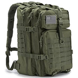 QT&QY 45L Military Tactical Backpacks For Men Camping Hiking Trekking Daypack Bug Out Bag Lage MOLLE 3 Day Assault Pack | Backpacks4Less