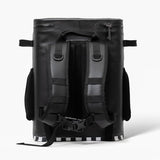 Quiksilver 30L Backpack Cooler, 36 Cans, 48-72H Insulated Cooling, Leak Proof, Waterproof IPX7, Heavy-Duty, for Beverage, Drink, Lunch, Outdoor, Beach, Camping, Fishing (Checkered)