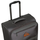 Quiksilver Buxton Suitcases Softside Expandable Luggage with Spinner Wheels, Large 3 - Piece Set (20/26/30) (Charcoal)
