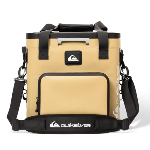 Quiksilver Zipperless Box Cooler 20L, Holds 24 Cans, 48 Hour Insulation, Leakproof & Waterproof Design, Heavy Duty TPU, IPX7, Padded | Backpacks4Less