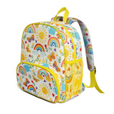 QXWREL Toddler Backpack for Girls 3 - 8: Preschool Kindergarten Backpack - Cute Kids Backpacks for Girls Boys - Sunshine