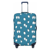 RAAPSBRW Penguin Atlantic Luggage Cover, Protective Washable Suitcase Cover - Travel High Elastic Fibers Suitcase Protector Fits Small