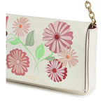 RADLEY London Columbia Grove Floral Women's Small Leather Flapover Crossbody Bag, Chalk