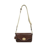 Radley London Heirloom Place Faux Croc Small Leather Flapover Crossbody Bag