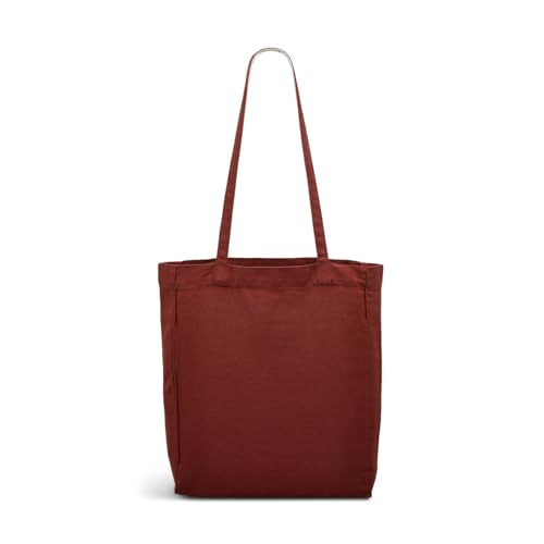 RADLEY London Linear Bloom Responsible Small Reusable Recycled Canvas Tote Bag, Rust